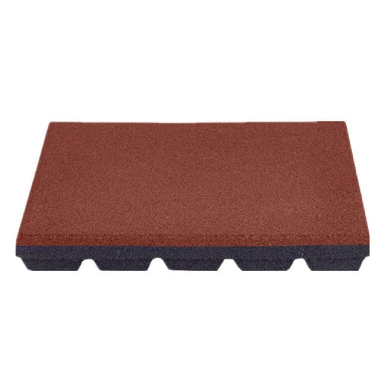 rubber tiles thick